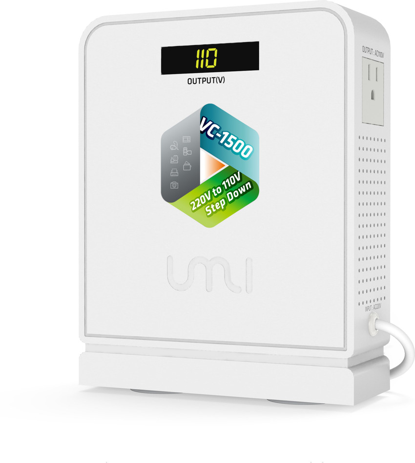 UMI VC 1500 220V to 110V Voltage Converter Price in India Buy UMI VC 1500 220V to 110V Voltage Converter Online at Flipkart