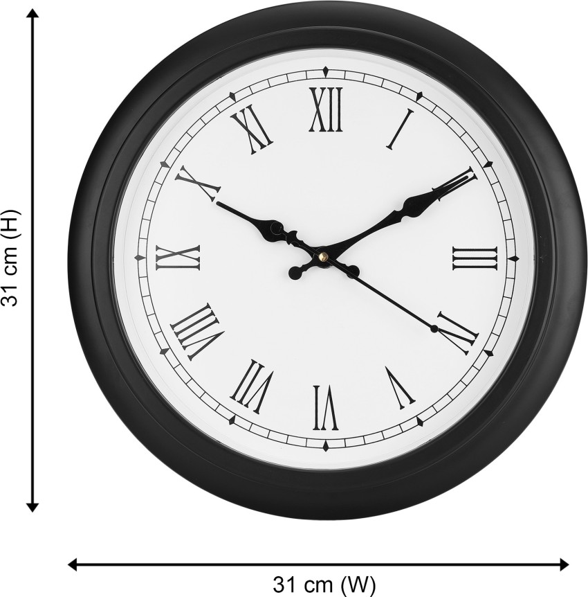 skmultistoreworld Analog 31 cm X 31 cm Wall Clock