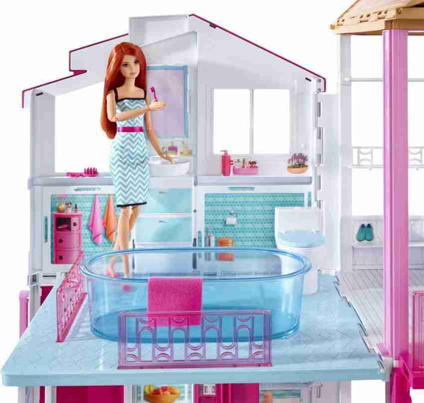 Three story shop barbie dream house