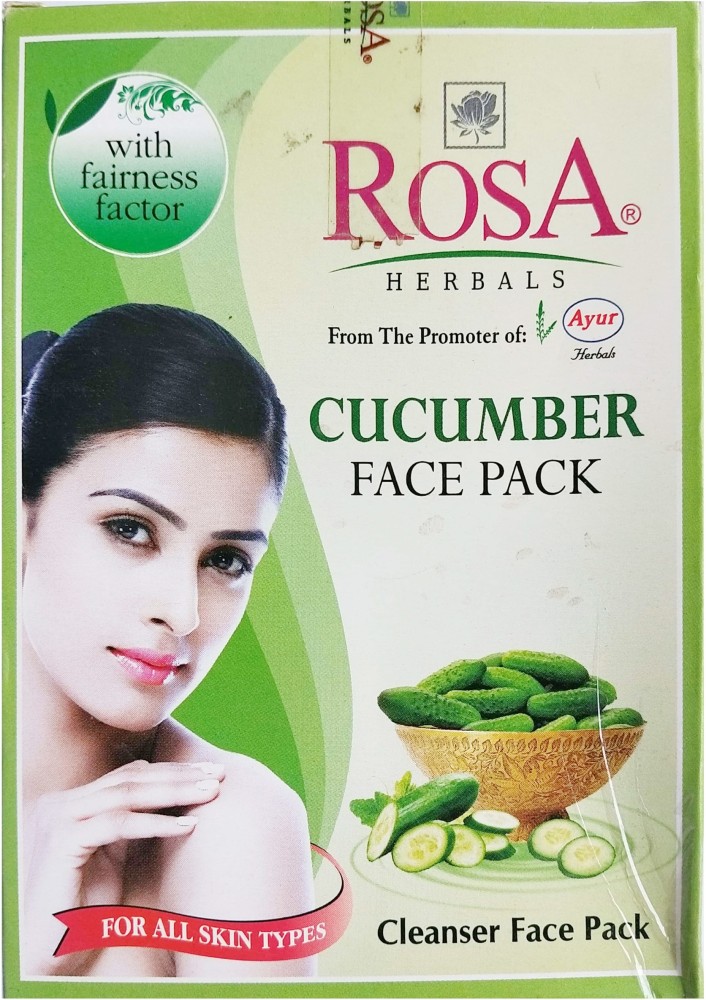 Cucumber on sale face pack