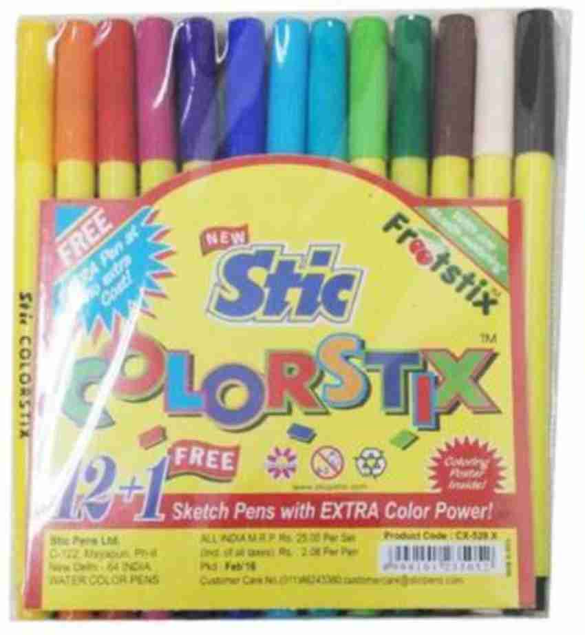 Stic Colorstix Sketch Pen at Rs 29/pack, Sketch Pen in Ghaziabad