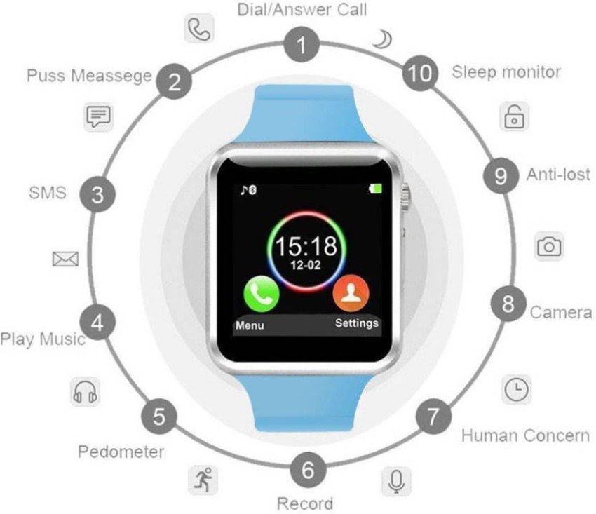 Styleflix 4g Smart Watch Bluetooth With Camera Smartwatch Price in India -  Buy Styleflix 4g Smart Watch Bluetooth With Camera Smartwatch online at