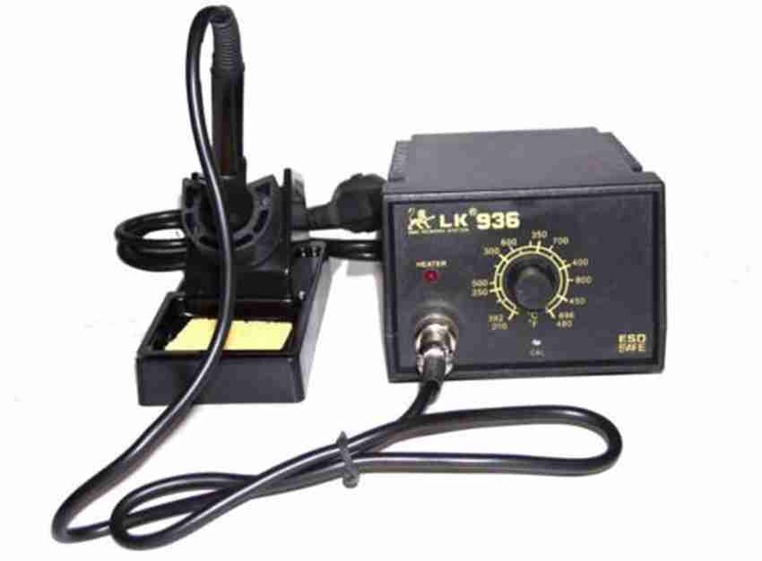 LK 936 Soldering Station ESD Safe porcelain heating element Rework Stations 60 W Temperature Controlled Price in India Buy LK 936 Soldering Station ESD Safe porcelain heating element Rework Stations 6...
