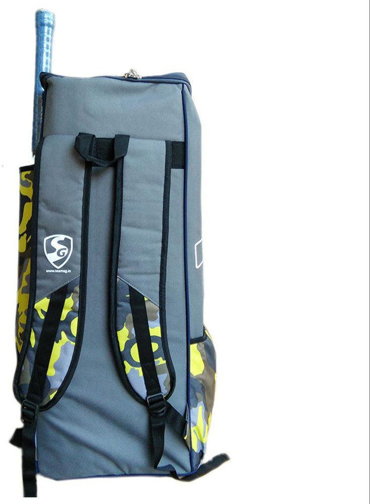SG Savage X2 Cricket Kit Bag Camo Grey Yellow Buy SG Savage X2