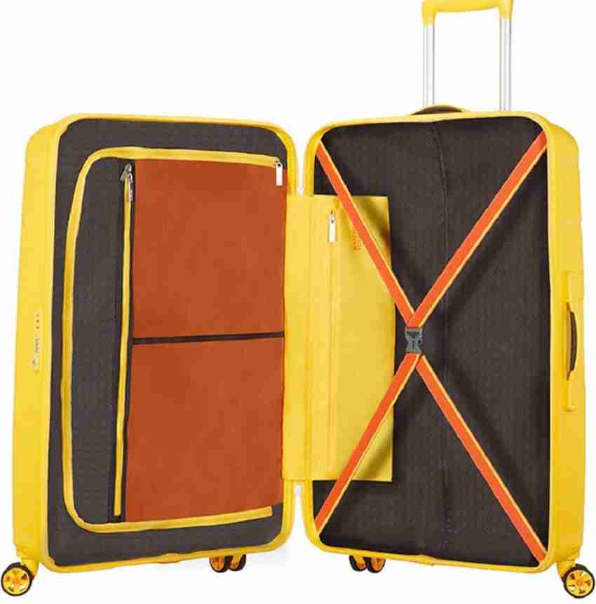 AMERICAN TOURISTER Skytracer 55 cm Cabin Size Yellow Expandable