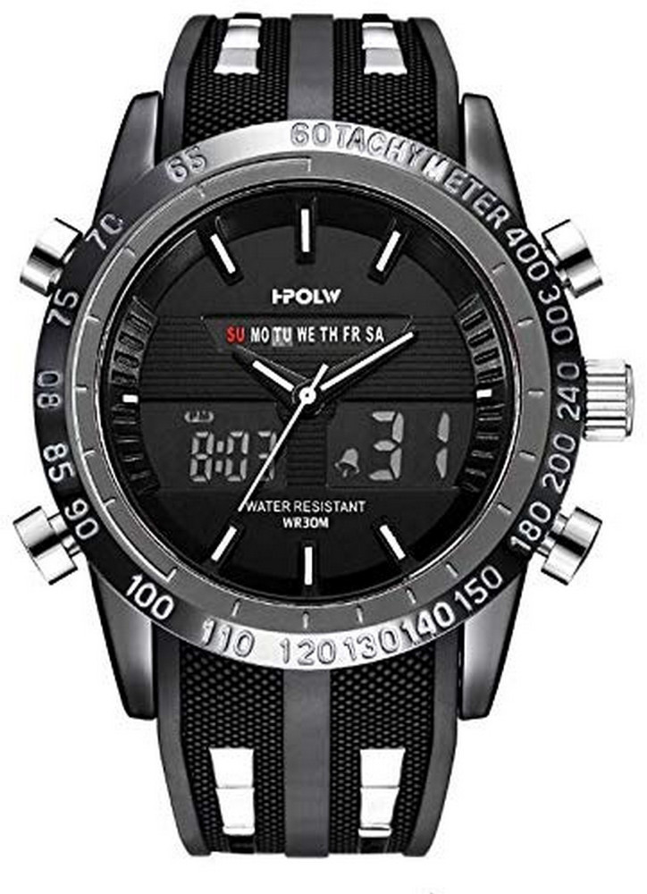 HPOLW Analog Digital Watch For Men Buy HPOLW Analog Digital