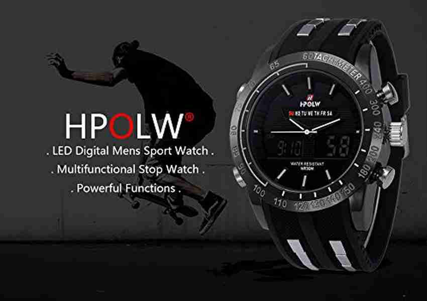 HPOLW Analog Digital Watch For Men Buy HPOLW Analog Digital