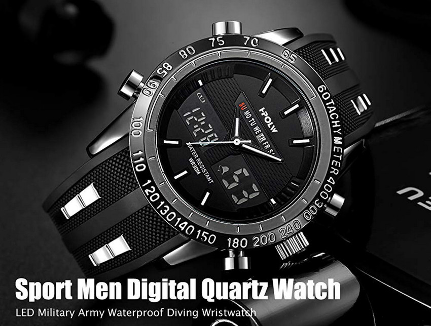 HPOLW Analog Digital Watch For Men Buy HPOLW Analog Digital