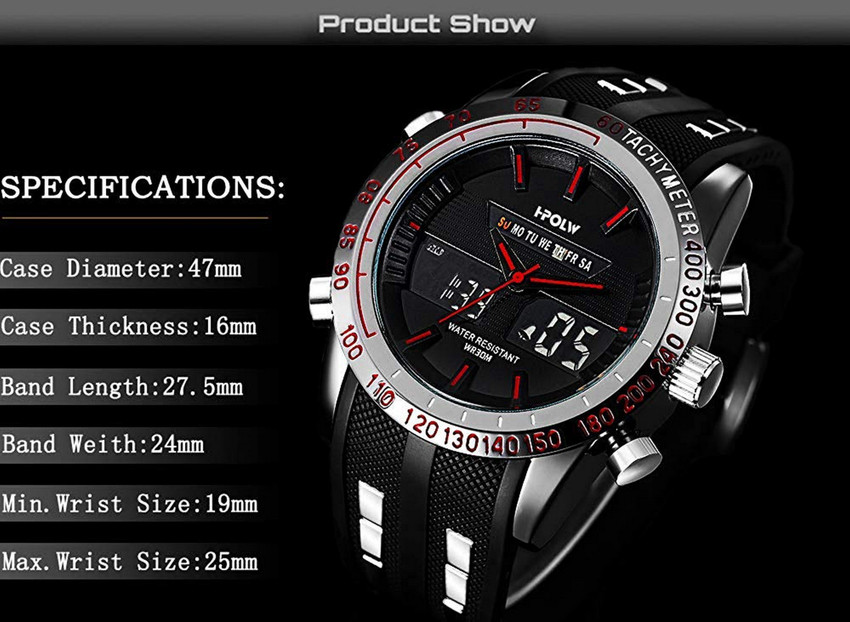 Binzi big face sports watch new arrivals