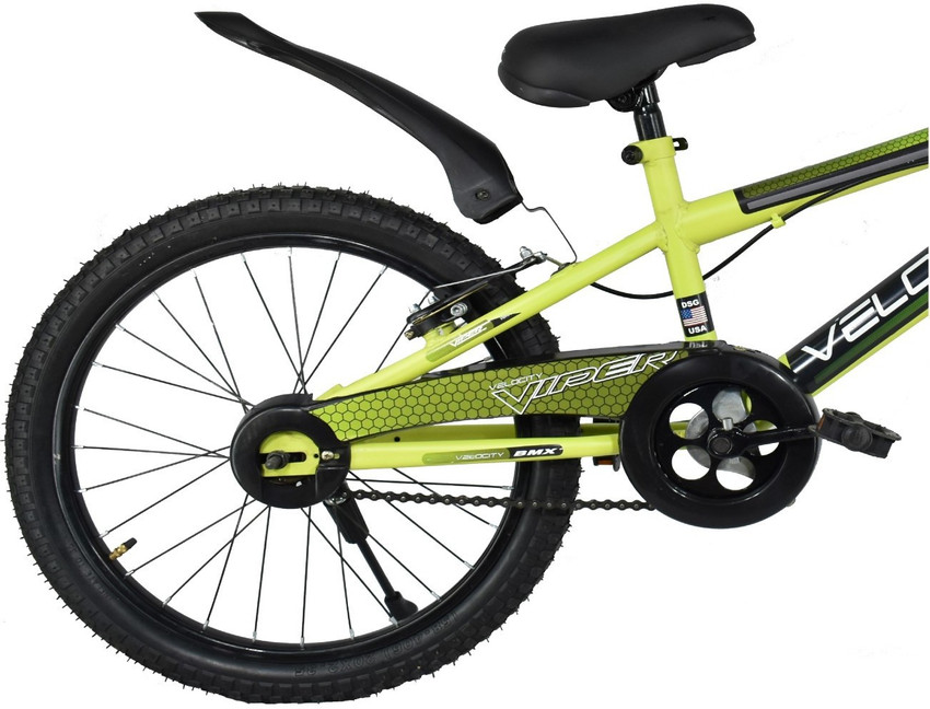 VELOCITY Viper Sporty Bike For Kids Of Age 5 8 Yrs Green 20 T