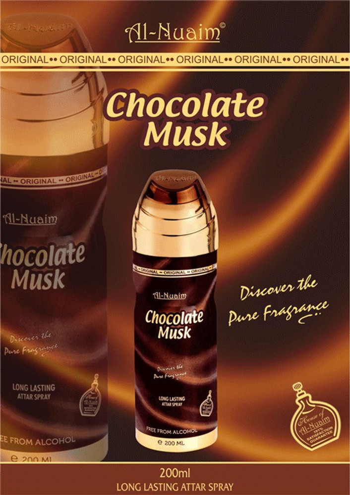 Chocolate scented clearance body spray
