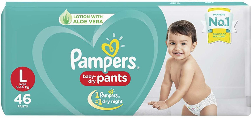 Pampers large 2025 46 pcs price