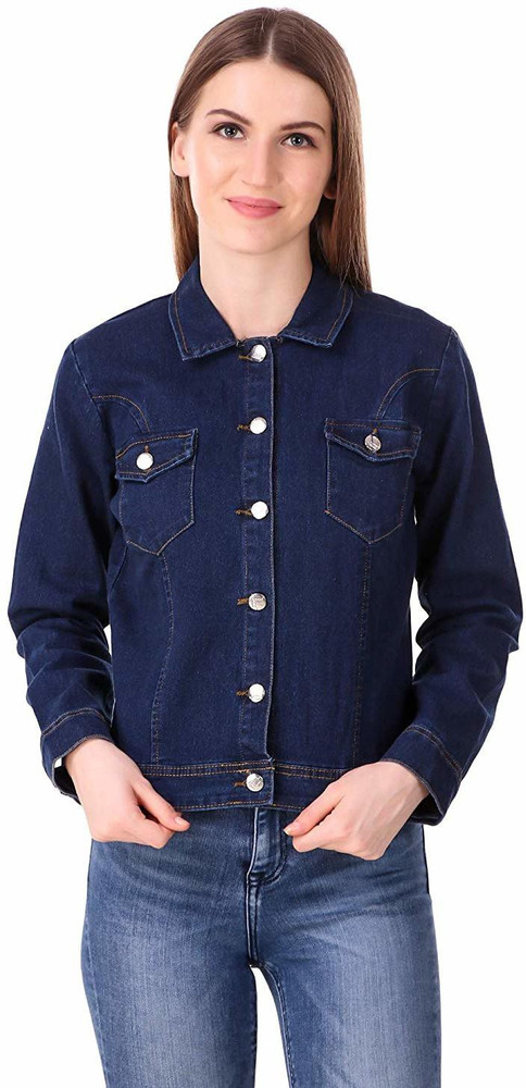 Girls dark deals blue denim jacket