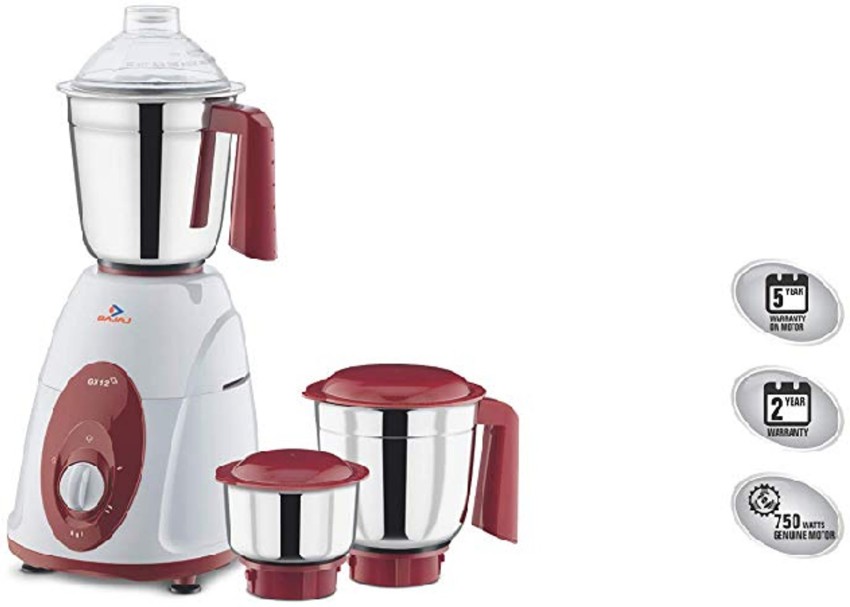 Bajaj mixer grinder on sale 750 watts price