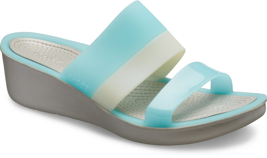 Crocs colorblock wedge store