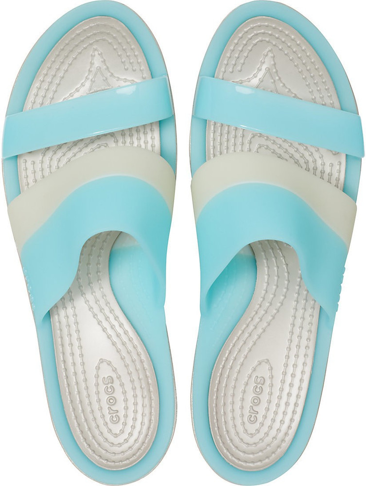 Crocs sale colorblock wedge