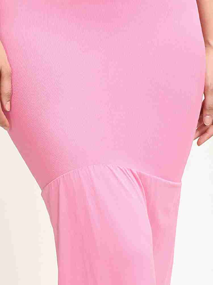 SCUBE DESIGNS Side Rope Saree Shapewear Petticoat for Women, Cotton Blended  Shape Wear for Saree (S, Baby Pink) : : Fashion
