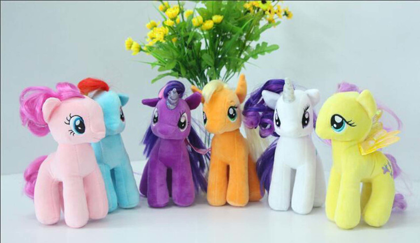 Pony plush top toy