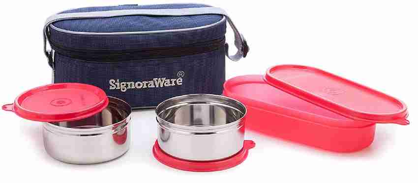 Signoraware double decker lunch box store
