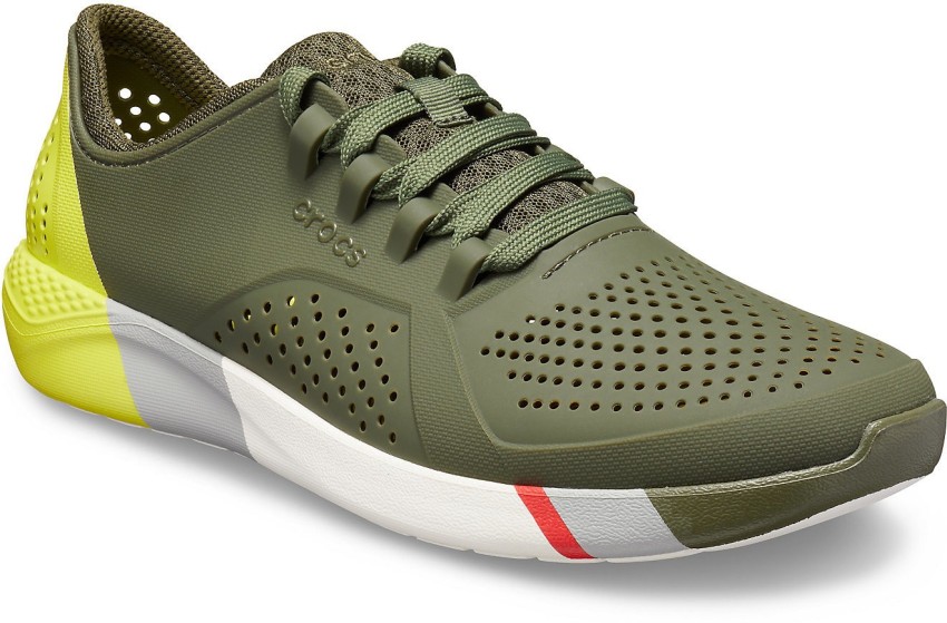 Crocs literide pacer army hot sale green