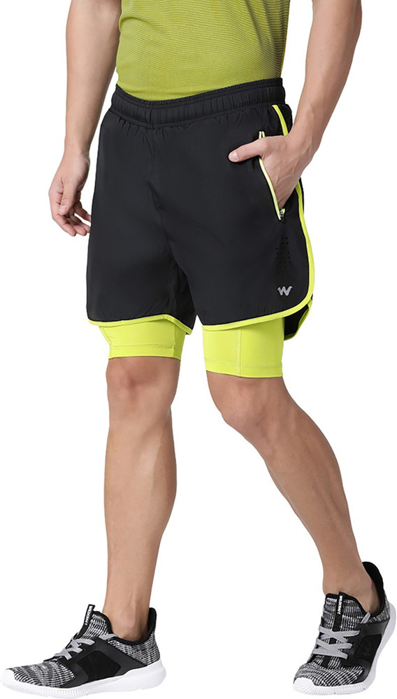 Wildcraft Solid Men Green Black Running Shorts Buy Wildcraft Solid Men Green Black Running Shorts Online at Best Prices in India Flipkart