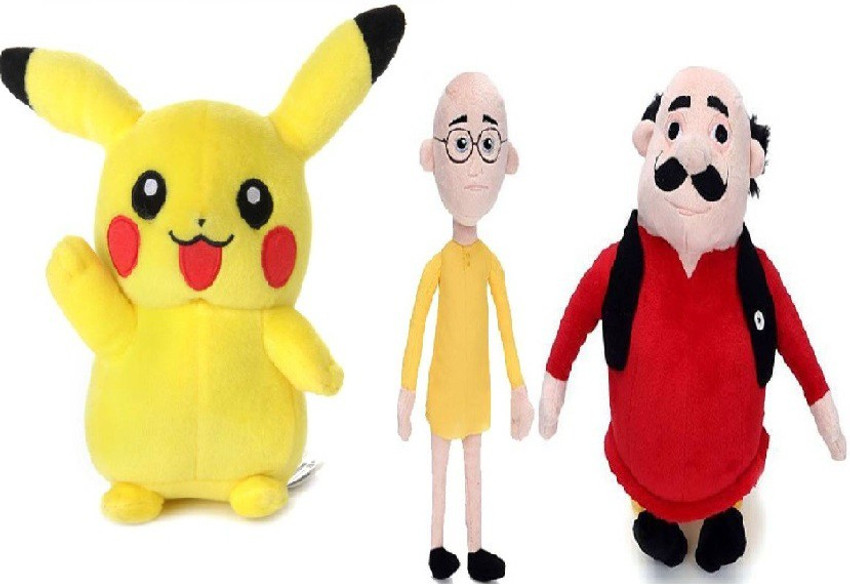 ART BOX STORE PIKACHU MOTU PATLU 12 inch PIKACHU MOTU PATLU