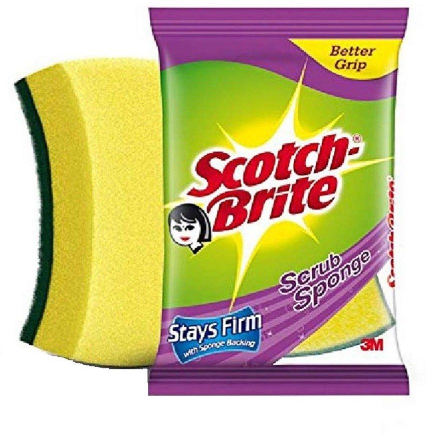 SCOTCH BRITE Scrub Sponge Small Scrub Sponge Price in India - Buy