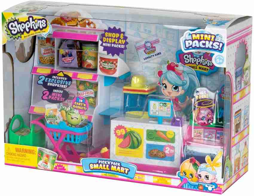 Shopkins pick and new arrivals pack small mart