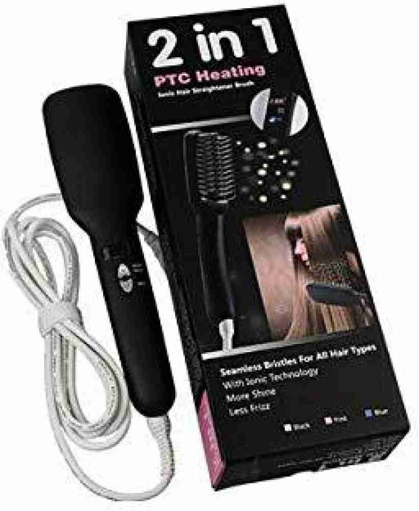 2 in 1 ptc heating brush best sale