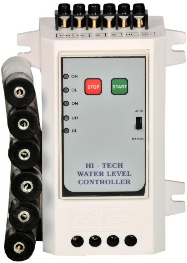 HITECH Fully Automatic Water Level Controller with Dry Run 