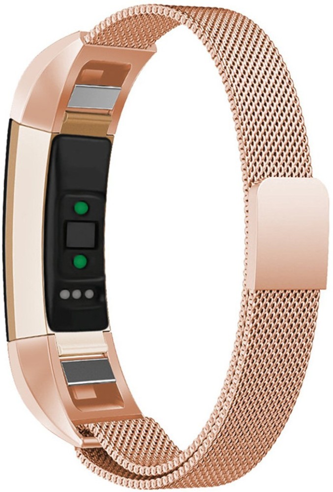 Fitbit alta hr bands on sale gold