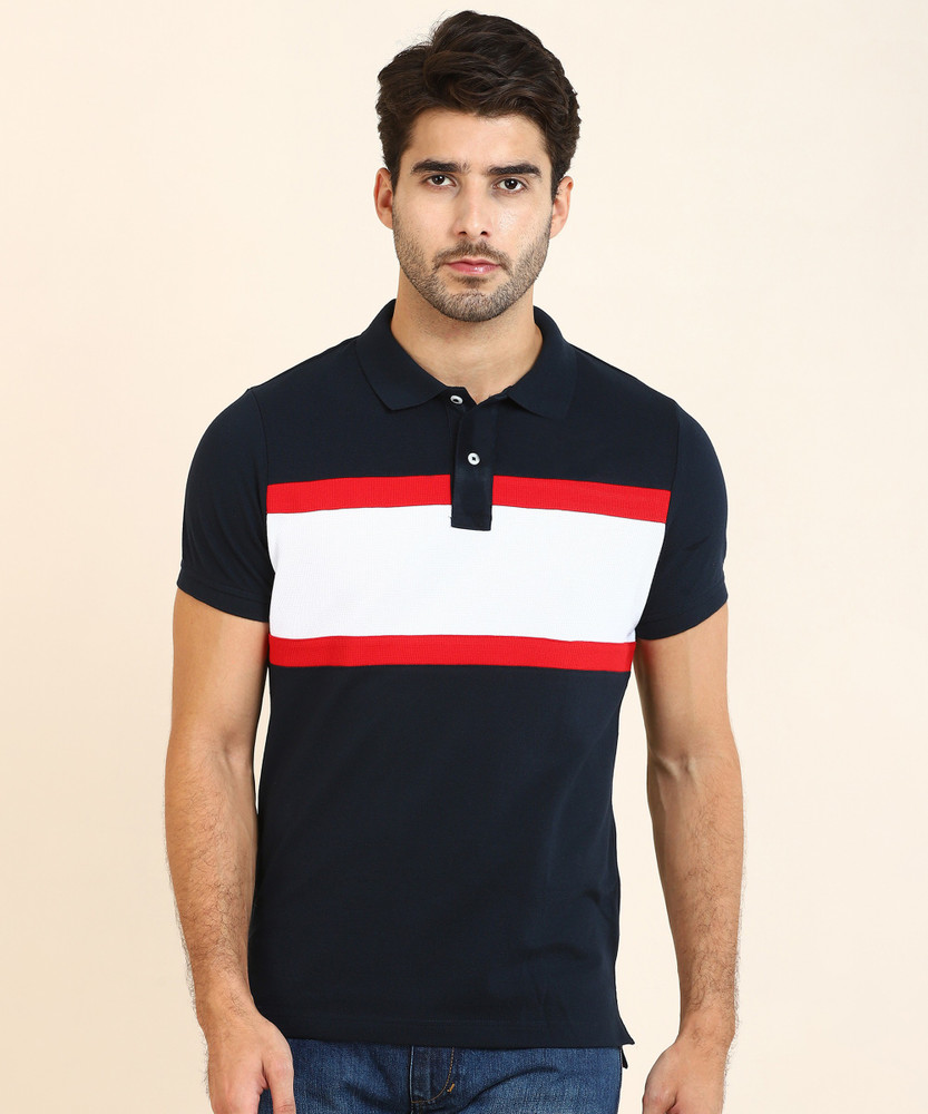 Black white and red outlet tommy hilfiger shirt