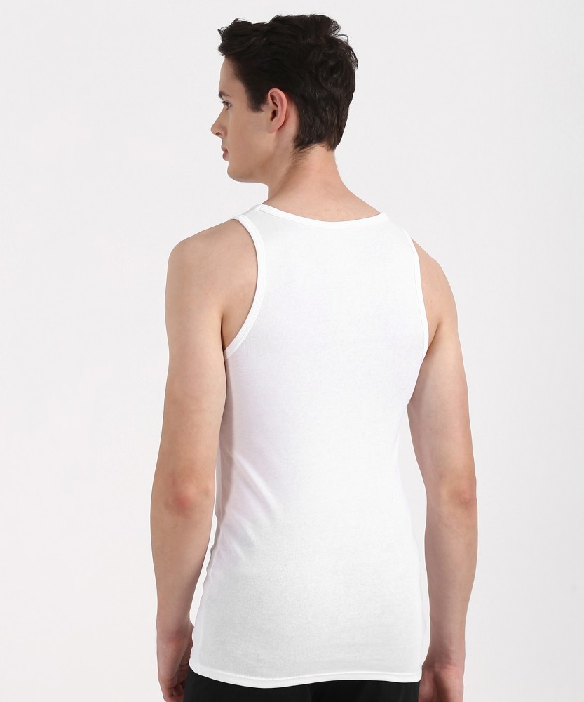 Marks and spencer white on sale vest