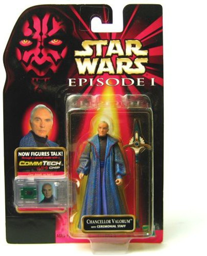 STAR WARS Episode I The Phantom Menace Chancellor Valorum Action