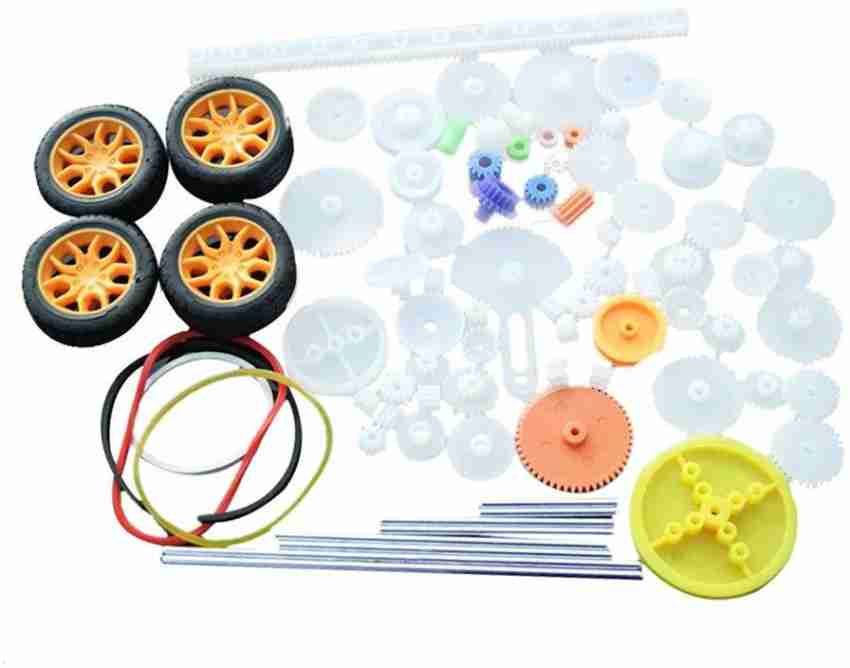 Futurekart 78 Piecesngle Double Crown Worm Gears Robot Toys Modeling Making  Kit - 78 Piecesngle Double Crown Worm Gears Robot Toys Modeling Making Kit  . shop for Futurekart products in India.