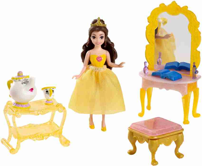 MATTEL Disney Princess Little Kingdom Belle Doll And Furniture Playset Disney Princess Little Kingdom Belle Doll And Furniture Playset shop for MATTEL products in India. Flipkart