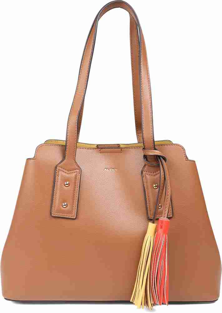 Buy ALDO Women Brown Shoulder Bag Tan Online Best Price in India