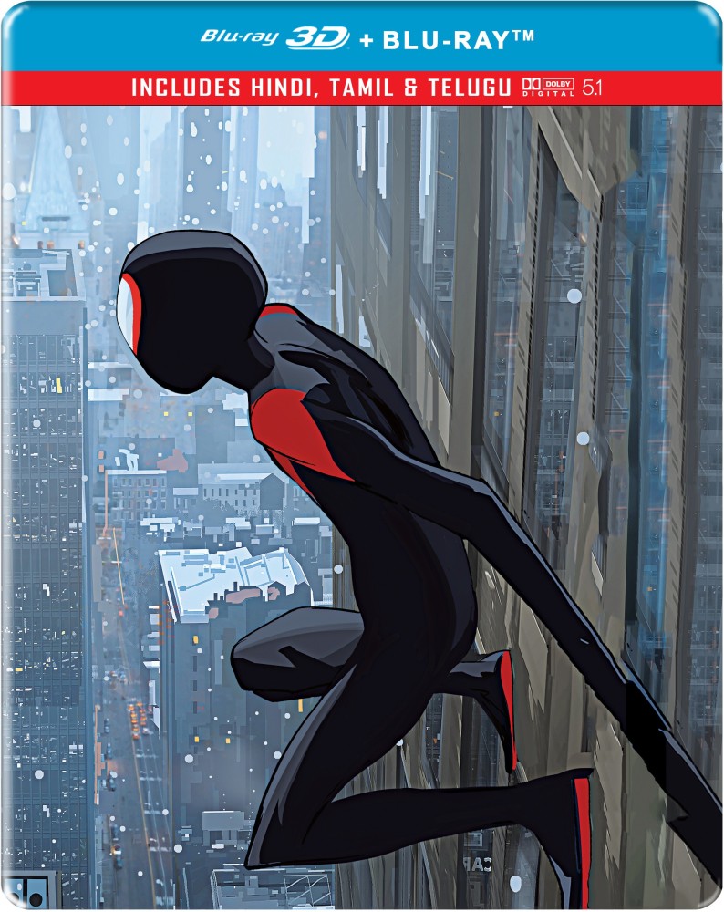 Spider-Man: Into the Spider-Verse (Steelbook) (Blu-ray 3D & Blu-ray) (2-Disc)  Price in India - Buy Spider-Man: Into the Spider-Verse (Steelbook) (Blu-ray  3D & Blu-ray) (2-Disc) online at