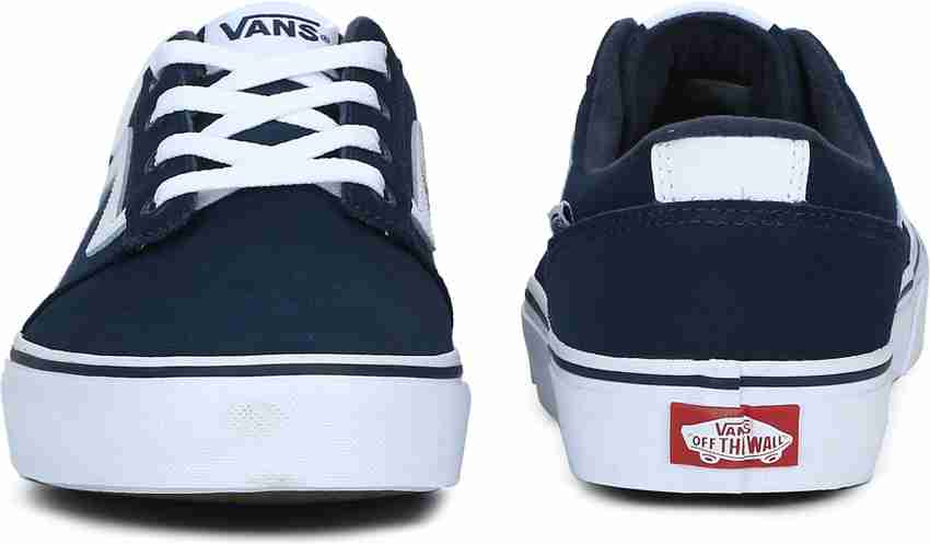 Vans chapman stripe blue sales