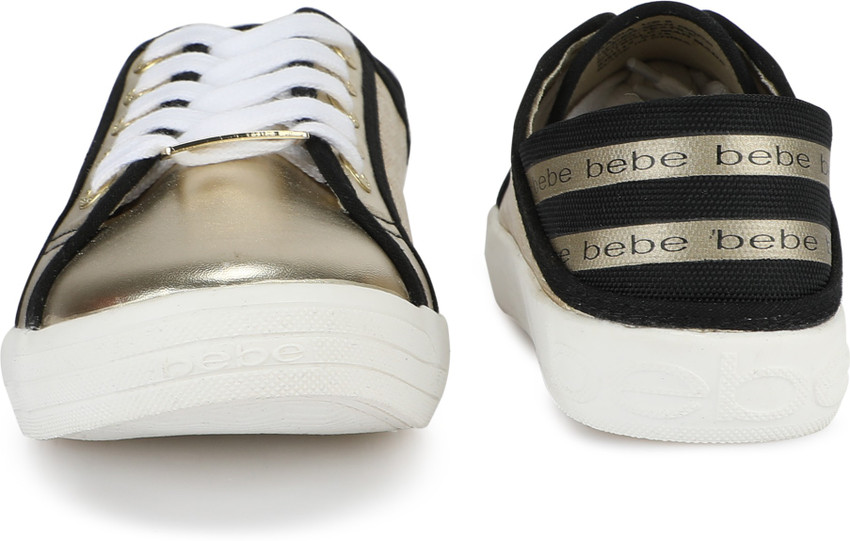 Bebe hotsell gold sneakers