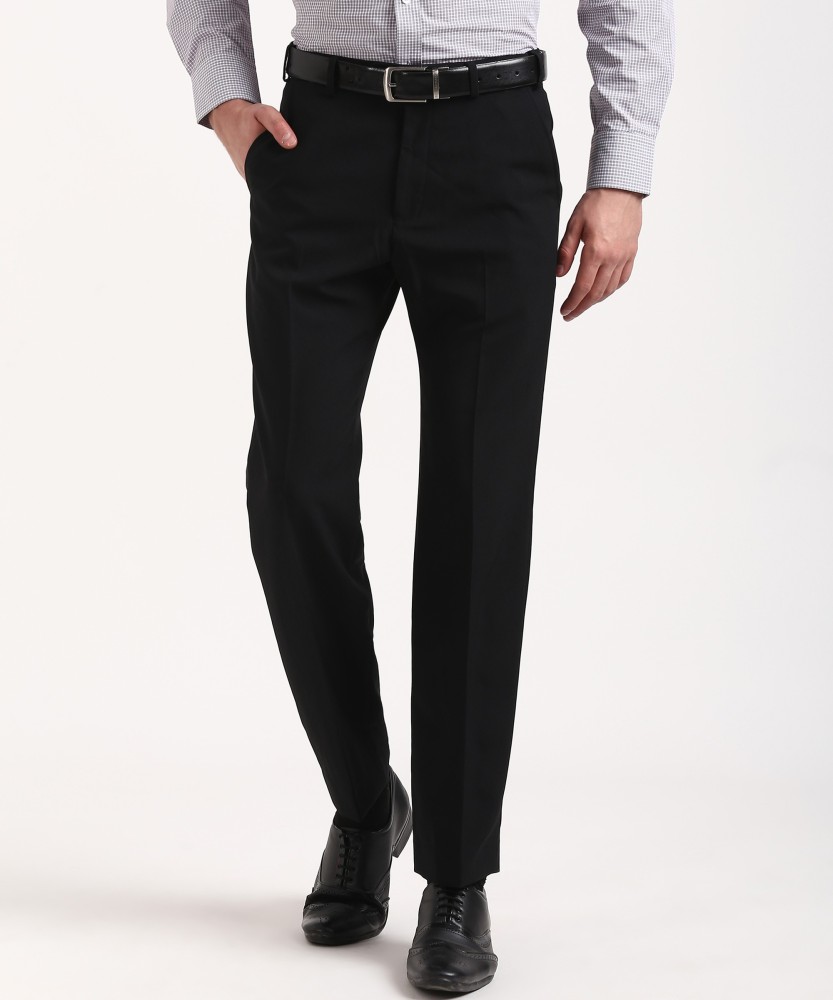 MARKS  SPENCER Regular Fit Men Black Trousers  Buy Black MARKS  SPENCER  Regular Fit Men Black Trousers Online at Best Prices in India  Flipkartcom