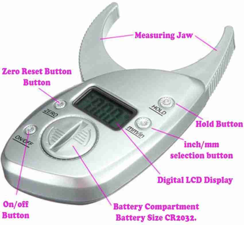 PS206 Digital Body Fat Caliper