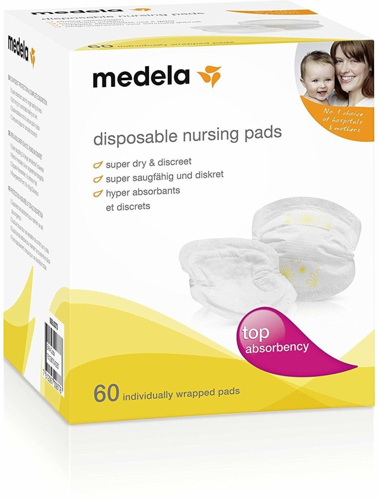 Medela Disposable Breast Pads, Pack of 60