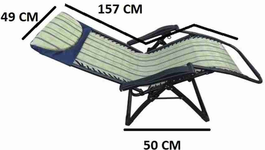 AMAZE Folding Zero Gravity Reclining Recliner Push Back Easy Relax
