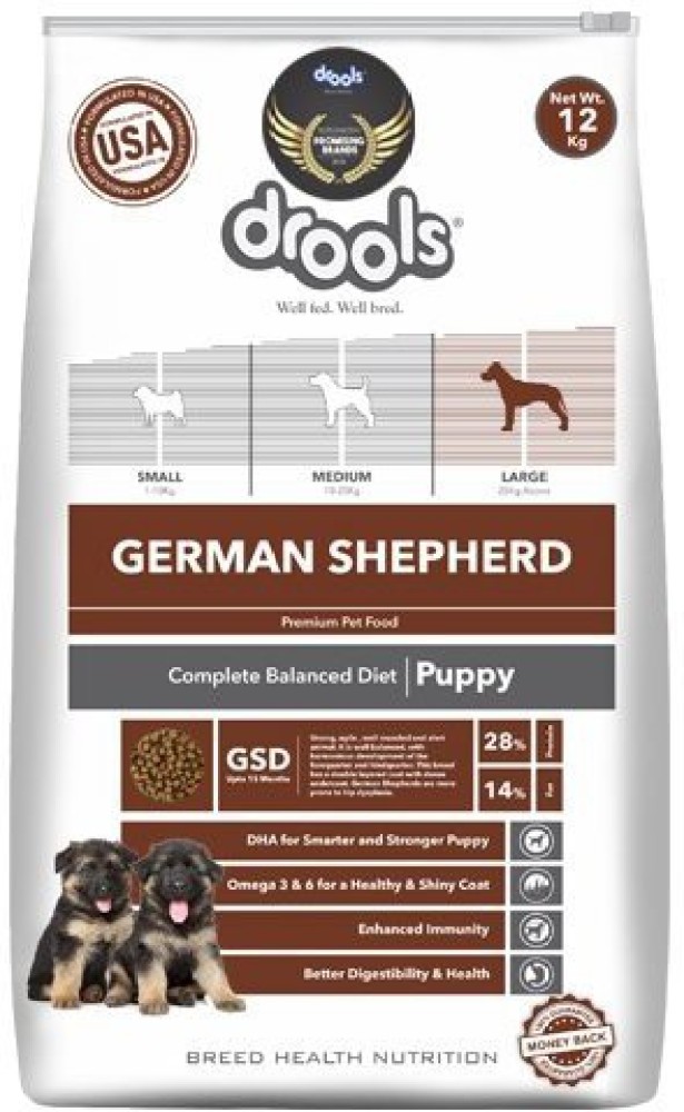 Drools german on sale shepherd puppy food