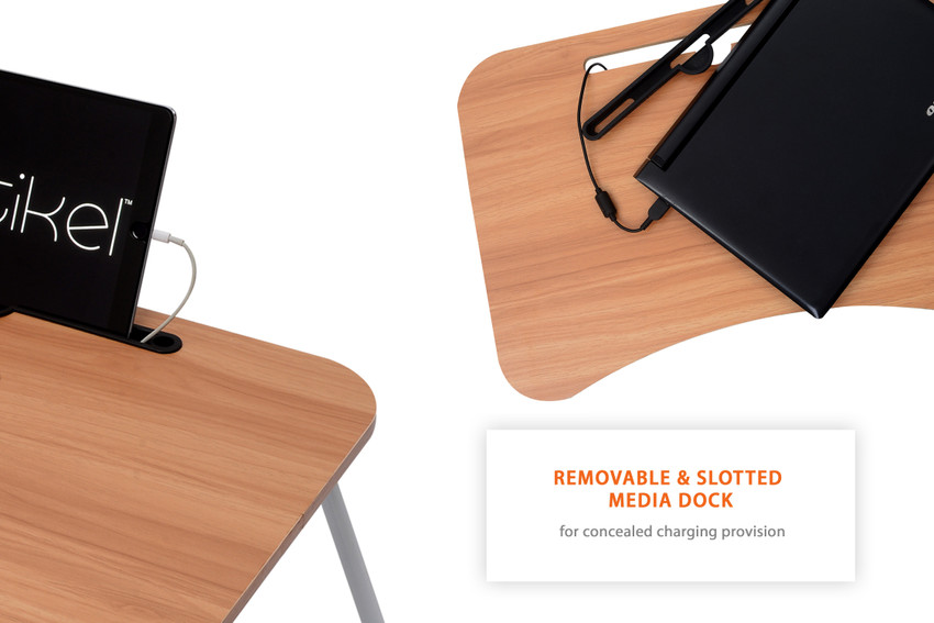 Artikel Engineered Wood Portable Laptop Table Price in India Buy