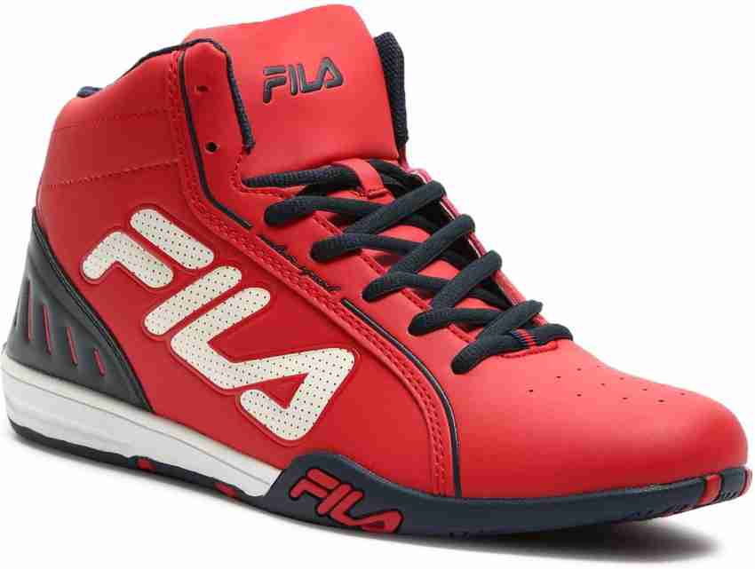 red shoes fila