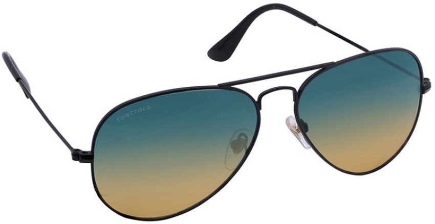 Buy Fastrack Aviator Sunglasses Green For Men Online @ Best Prices in India