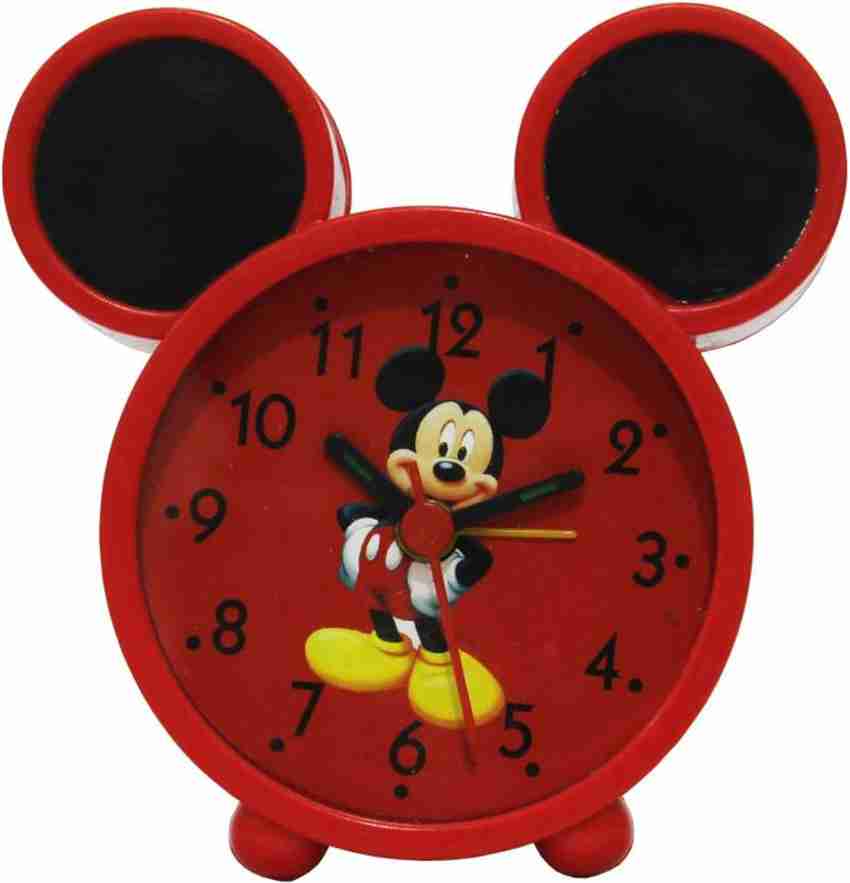 SellRider Analog Mickey Mouse Brown Color Alarm Clock for Study Clock Price  in India Buy SellRider Analog Mickey Mouse Brown Color Alarm Clock for  Study Clock online at