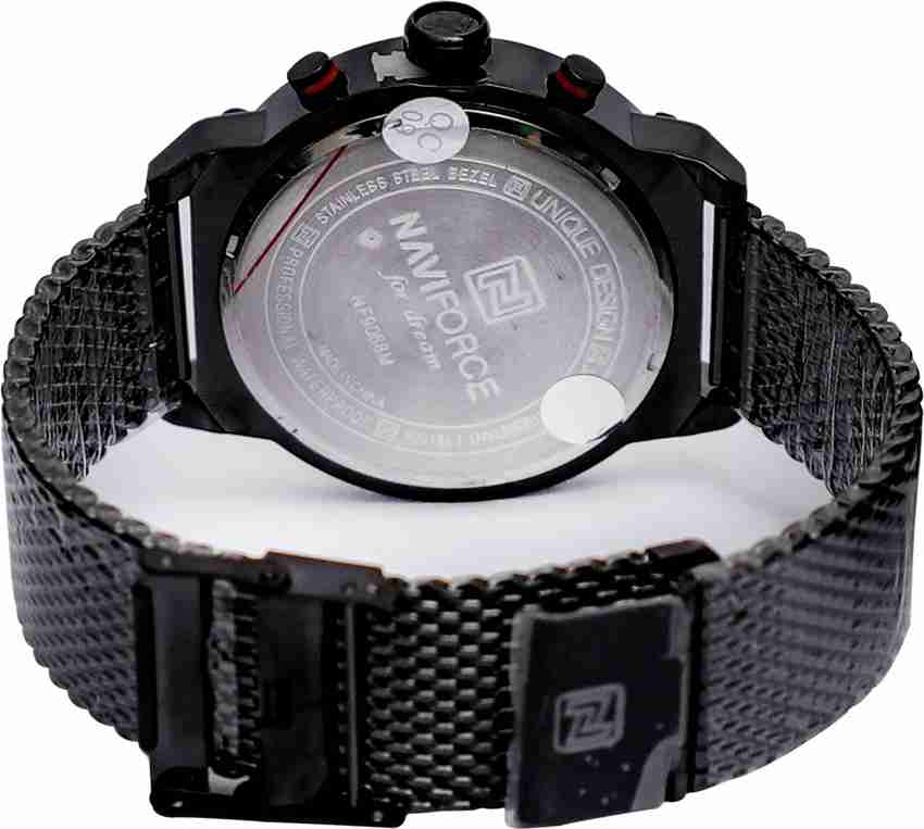 NAVIFORCE Genuine Chronograph Men Watch Stainless Steel